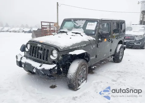 2015 Jeep Wrangler Unlimited Rubicon from USA, damaged, VIN 1C4HJWFG8FL616706